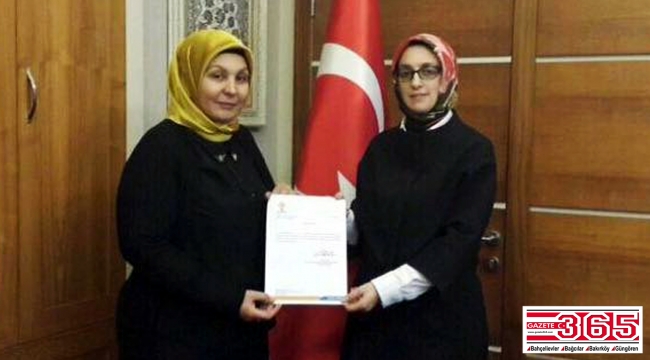 AK Parti İlçe Kadın Kolu Teşkilatı'nda görev değişikliği…