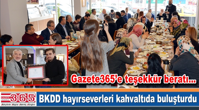 Bahçelievler Kadını Destekleme Derneği destekçilerini onurlandırdı