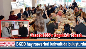 Bahçelievler Kadını Destekleme Derneği destekçilerini onurlandırdı