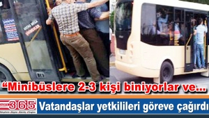 Bölgedeki minibüslerde artan hırsızlık vakaları vatandaşı isyan ettirdi