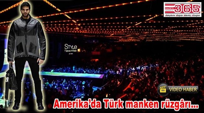 New York Moda Haftası'nda Türk manken Oğuz Yarımay tam not aldı