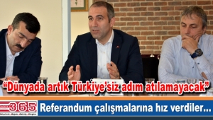 AK Parti Bahçelievler yerel medya ile referandumu konuştu