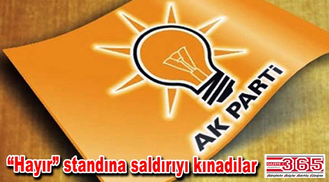 AK Parti Bakırköy İlçe Başkanlığı'ndan açıklama…