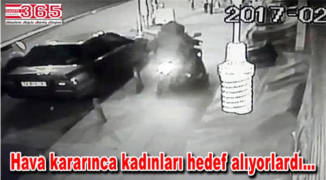 Bahçelievler'de motosikletli kapkaç çetesi yakalandı