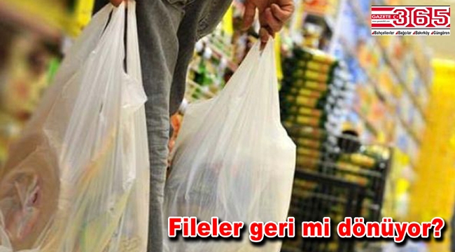 DİKKAT! Naylon poşet kullanımı yasaklanıyor...