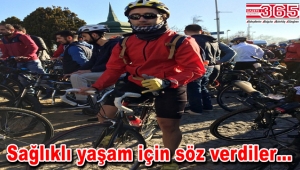 Pedallar Yeşilay'ın 97.yılı için döndü