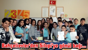 Silopili öğrenciler mektup arkadaşlarını görmek istiyor