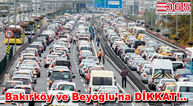 1 Mayıs'ta İstanbul'da hangi yollar kapalı?