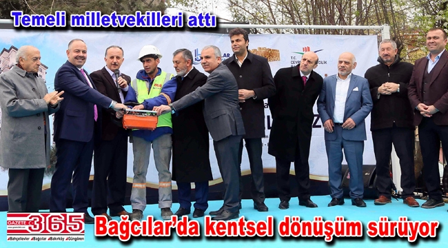 Bağcılar'da 2 bloklu bir kentsel dönüşüm projesi daha...