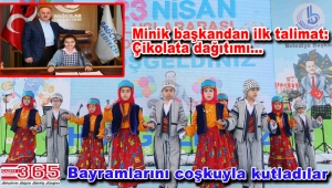 Bağcılar'da 23 Nisan coşkusu 9 ülkeden gelen öğrencilerle daha da arttı 