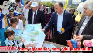 Bağcılarlı çocukların 'Uçurtma Şenliği' heyecanı… 