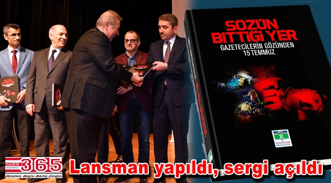 Bahçelievler Belediyesi "Sözün bittiği yer" kitabını tanıttı