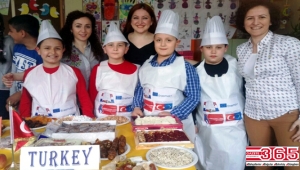 Bahçelievlerli öğrenciler Türk lezzetlerini Slovakya’ya taşıdı