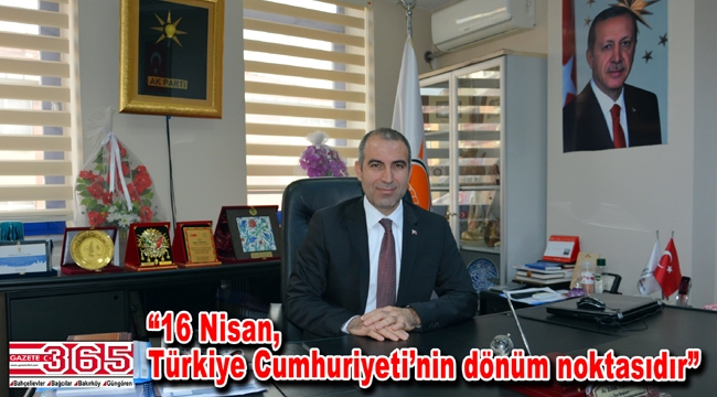 Başkan Zülküf Türkoğlu herkesi 'Evet' demeye davet etti