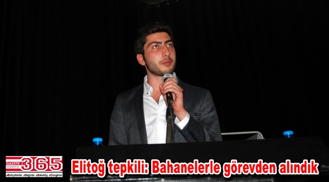 CHP Bakırköy Gençlik Kolu Başkanı Uygar Elitoğ görevden alındı