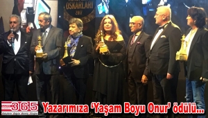 Mustafa Holoğlu 'Yaşam Boyu Onur' ödülüne layık görüldü