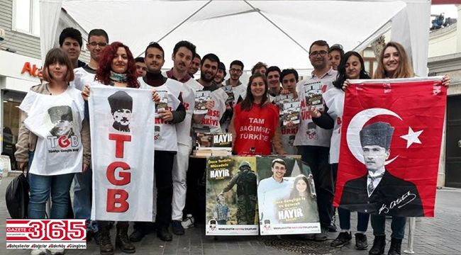 TGB İstanbul 'Hayır' çalışmalara hız kesmeden devam ediyor