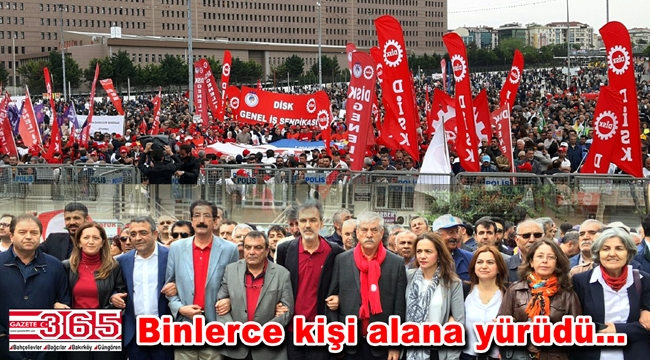 1 Mayıs İşçi Bayramı Bakırköy'de coşkuyla kutlandı