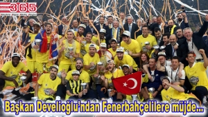 Avrupa Basketbol Şampiyonu Fenerbahçe'nin kupası Bahçelievler'de anıtlaşacak