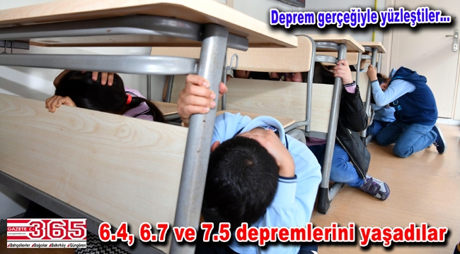 Bahçelievler'de öğrencilere deprem simülasyon TIR'ı ile afet eğitimi…