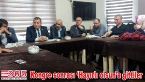 Bahçelievler Trabzonlular Derneği'nden MHP ve Saadet'e ziyaret...