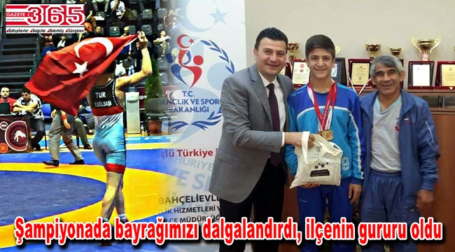 Bahçelievlerli sporcu Yusuf Gölbaşı Avrupa 3'ncüsü oldu