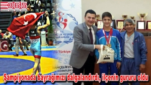 Bahçelievlerli sporcu Yusuf Gölbaşı Avrupa 3'ncüsü oldu