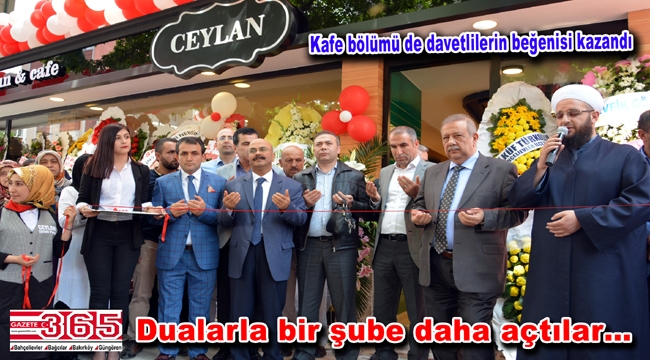 Ceylan Unlu Mamulleri 4. şubesini hizmete açtı