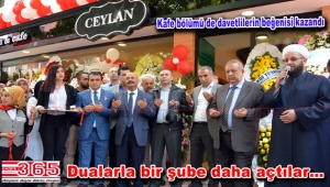 Ceylan Unlu Mamulleri 4. şubesini hizmete açtı