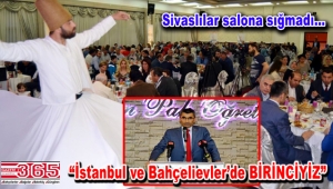 Sivaslılar BAHSİDER iftarında buluştu