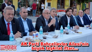 AK Parti Bahçelievler ilçe teşkilatı iftar sofrasında buluştu