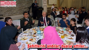 Bahçelievler Kaymakamlığı şehit yakınları ve gazilerle iftarda buluştu