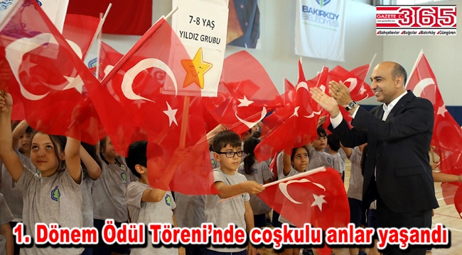 Bakırköy'de yaz spor okuluna katılan çocukların madalya sevinci…