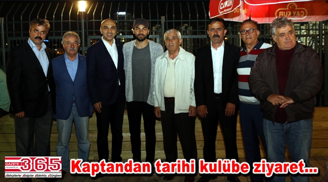 Galatasaraylı Selçuk İnan Osmaniye İstiklalspor'u ziyaret etti