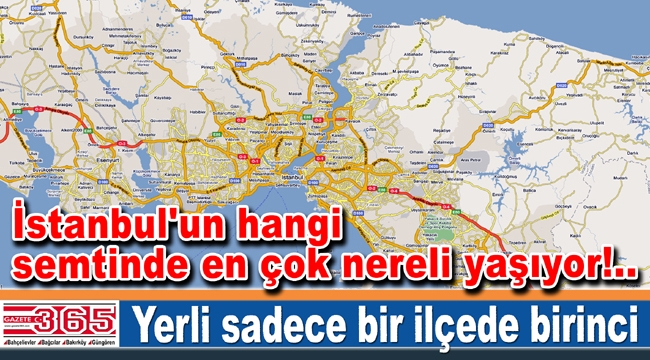 İstanbul'un hangi semtinde en çok nereli yaşıyor?..