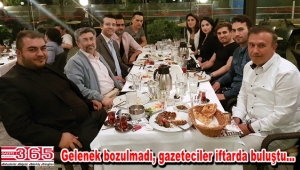 Zekeriya Yıldız gazetecileri iftar sofrasında ağırladı