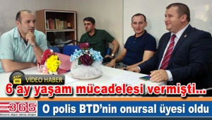 Beşiktaş saldırısı gazisi Şenol Kaptanoğlu hemşerileriyle buluştu