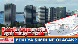 Ataköy sahildeki yapılara yargı şoku…