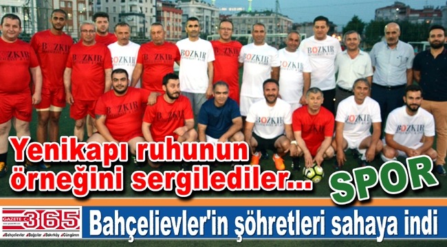 Bahçelievler'in şöhretleri Yenikapı ruhunun örneğini sergilediler