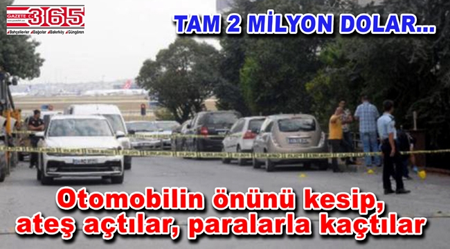 Bakırköy’de silahlı soygun dehşeti: 1 yaralı…