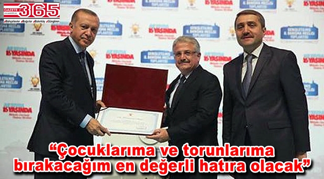 Cumhurbaşkanı Erdoğan'dan Ercüment Sever'e teşekkür…