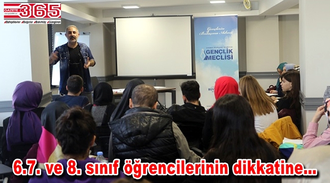 İBB Gençlik Meclisi gönüllü gençlerle eğitime destek oluyor