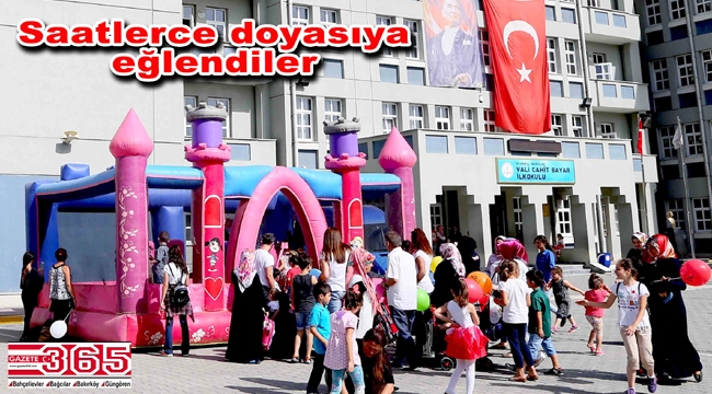 Bağcılar'da mini mini birler için oyun parkları kuruldu