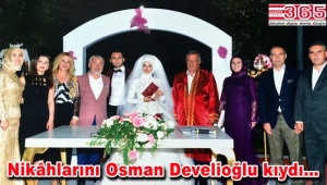 BKDD Başkanı Selma Işkın oğlunu evlendirdi