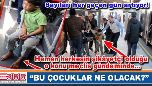 CHP'li meclis üyeleri dilenen çocukları İBB meclisine taşıdı