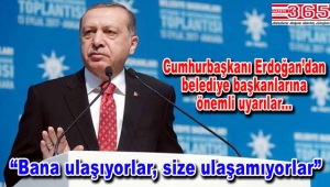 Cumhurbaşkanı Erdoğan belediye başkanlarıyla buluştu