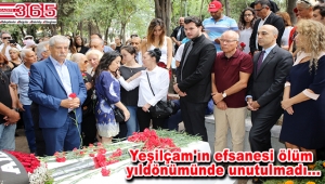 Tarık Akan Bakırköy'de kabri başında gözyaşlarıyla anıldı