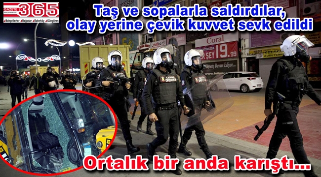 Bakırköy'de yürüyüş yolunda sabaha karşı yıkım gerginliği…