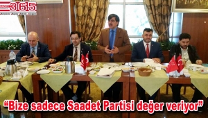 Saadet Partisi Bağcılar İlçe Teşkilatı muhtarlarla buluştu 