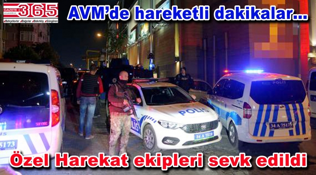Bahçelievler'deki AVM'de silahlı şahıs paniği: 13 kişi gözaltında...